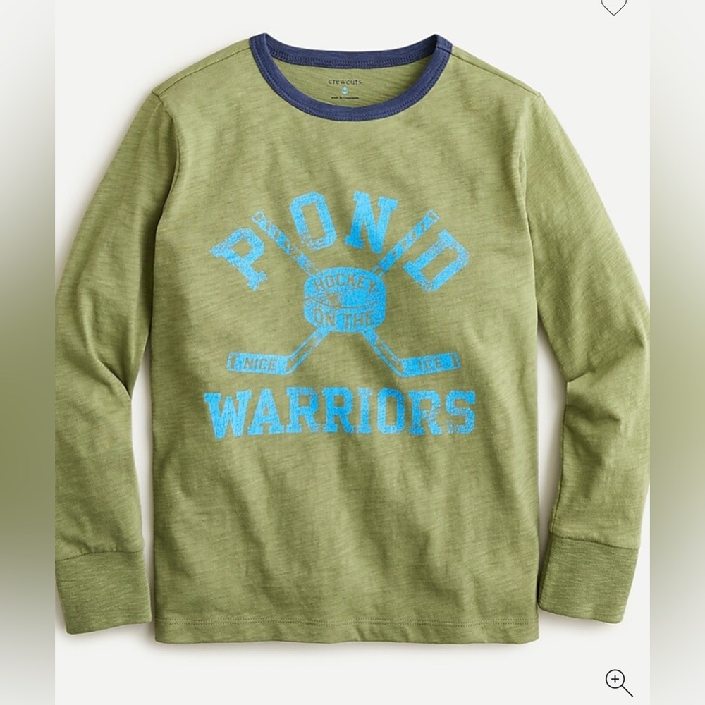 Crewcuts Kids' long-sleeve "Pond Warriors" T-shirt